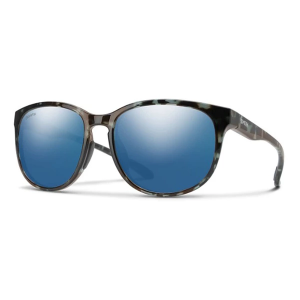 Men's Smith Lake Shasta Polarized Sunglasses Black/ChromaPop Opal Mirror Polarized