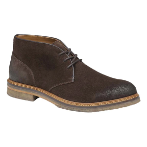 Men's Johnston & Murphy Calder Chukka Boots 8.5 Brown Oiled Suede