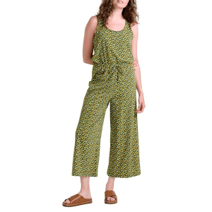 Women's Toad & Co. Livvy Jumpsuit Large Grass Print