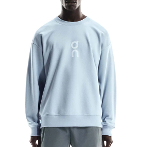 Men's On Club Running Crewneck Sweatshirt XLarge Arctic