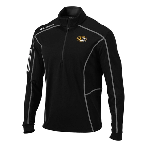 Missouri Tigers Columbia Shotgun 1/4 Zip Small Black