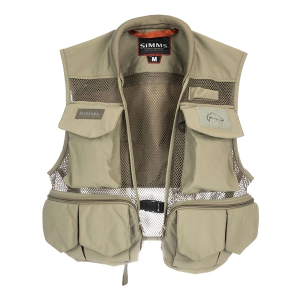 Men's Simms Tributary Fishing Fly Fishing Vest 2XLarge Tan