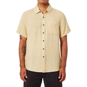 Men's Katin Monty Button Up Shirt Large Soybean