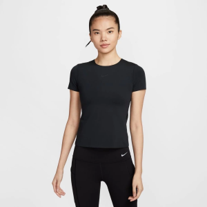 Women's Nike Form T-Shirt Large Black/Smoke Grey/Dk Smoke Grey