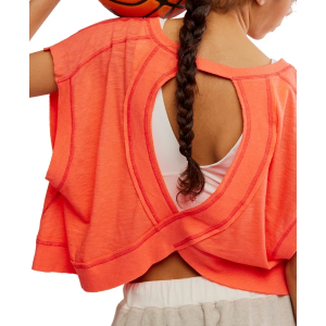Women's FP Movement My Time T-Shirt XSmall Neon Coral