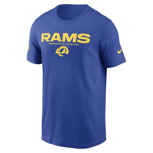 Los Angeles Rams Nike 2025 Sideline Team Issued T-Shirt Large Royal