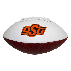 Logo Brands Oklahoma State Cowboys Official-Size Autograph Football