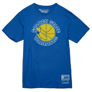 Golden State Warriors MVP 2 Mitchell and Ness T-Shirt Large Royal