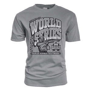 NCAA Blue 84 2025 World Series Bash Brothers T-Shirt Medium Grey Heather