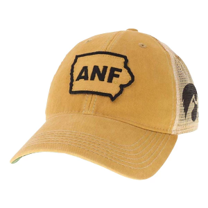 Iowa Hawkeyes Legacy Athletic America Needs Farmers Adjustable Hat One Size Yellow
