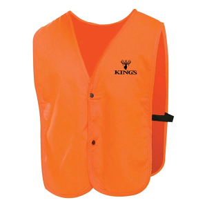 Men's King's Camo Hunting Vest S/M Blaze