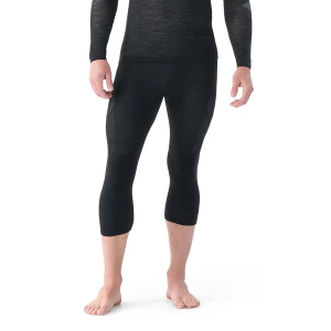Men's Smartwool Intraknit Thermal Merino Base Layer Large Black/White