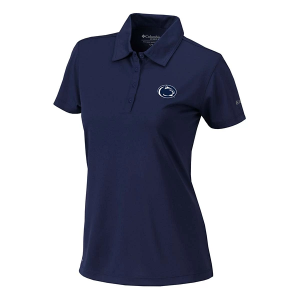 Penn State Nittany Lions Columbia Women's Birdie Polo Medium Collegiate Navy
