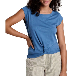 Women's Toad & Co. Anza T-Shirt Large Pacific Blue