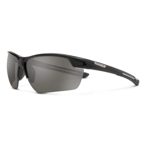 Men's Suncloud Contender Polarized Sunglasses Black/Polarized Grey