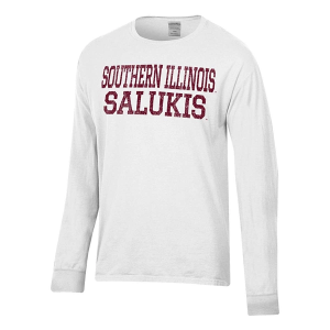 Southern Illinois Salukis Gear For Sports Third Rock ComfortWash T-Shirt Large White