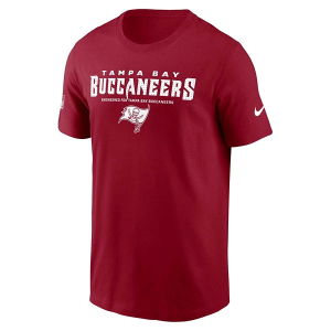 Tampa Bay Buccaneers Nike 2025 Sideline Team Issued T-Shirt Large Red