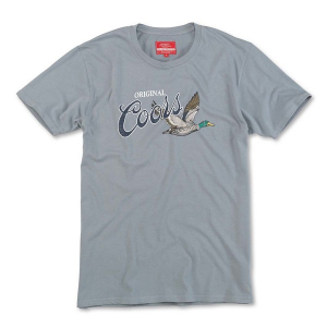 Men's American Needle Red Label Coors Original T-Shirt 2XLarge Smoke Blue
