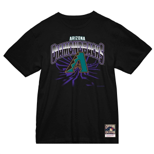 Arizona Diamondbacks Earthquake T-Shirt Large Black