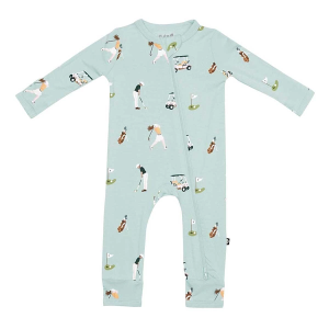 Kyte Baby Zippered Romper Baby 18/24 mo. Golf