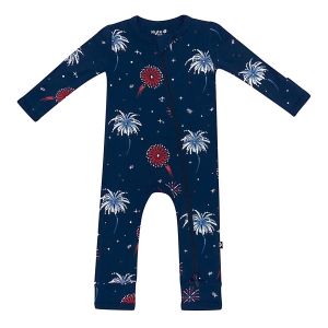 Kyte Baby Zippered Romper Baby 18/24 mo. Celebration