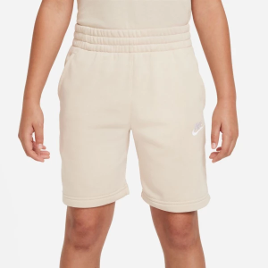Boys' Nike Sportswear Club Fleece Lounge Shorts XLarge Sanddrift/White