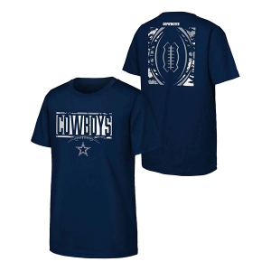 Kids' Dallas Cowboys Nike The Blitz T-Shirt Medium Navy