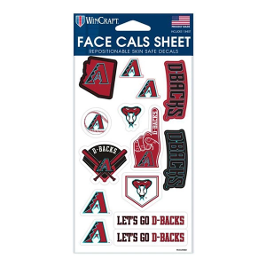 Wincraft Arizona Diamondbacks 4"x7" Face Cals Sheet