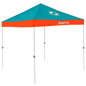 Logo Brands Miami Dolphins Economy Canopy