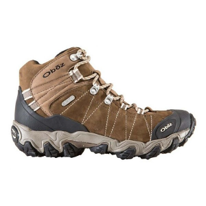 Women's Oboz Bridger Mid Waterproof Hiking Boots Outdoor 12 Walnut
