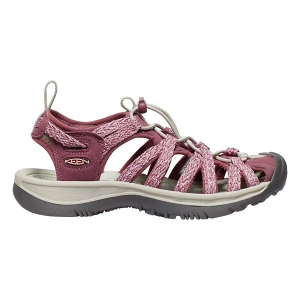 Women's KEEN Whisper Closed Toe Hiking Sandals 10.5 Rose Brown/Peach Parfait