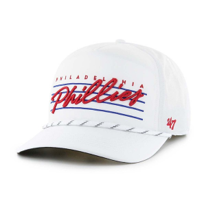 Philadelphia Phillies 47 Brand Downburst Adjustable Hat One Size White