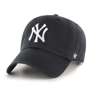 New York Yankees 47 Brand Clean Up Adjustable Hat One Size Black