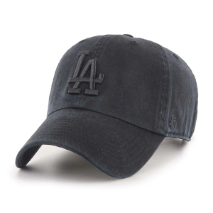 Los Angeles Dodgers 47 Brand Clean Up Adjustable Hat One Size Black