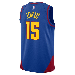 Denver Nuggets Nikola Jokic #15 Nike 2022/23 Statement Jersey 2XLarge Royal
