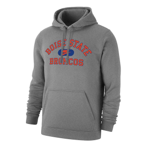 Boise State Broncos Nike Hoodie XLarge Heather Grey