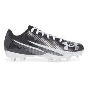 Boys' Under Armour Blur Select Jr. Molded Football Cleats Little 2.5 Black