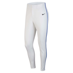 Men's Nike Vapor Select Piped Baseball Pants Medium White/Royal Blue