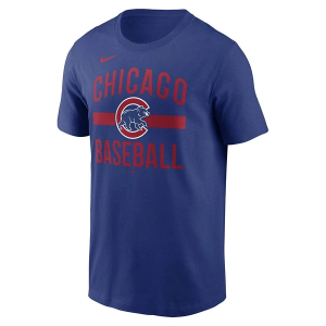 Chicago Cubs Arched T-Shirt XLarge Royal