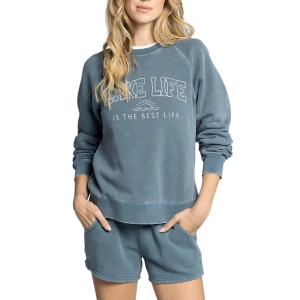 Women's Thread & Supply Jordan Crewneck Sweatshirt Medium Blue Lake Life