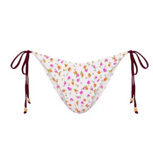 Women's Kulani Kinis Dipped Cheeky Swim Bottoms Medium Rosie Posie
