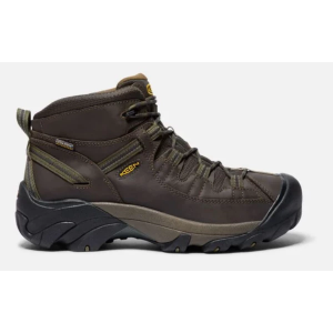 Men's KEEN Targhee II Mid Hiking Boots Outdoor 9.5 Canteen/Dark Olive