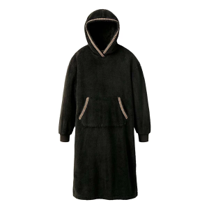 UGG UGGfluff Oversized Hoodie Robe XXS/XS Black