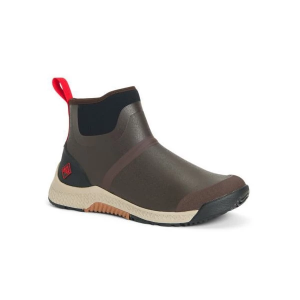 Men's Muck Outscape Chelsea Boots Outdoor 10.5 Coffee Bean/Crockery/Black/Ribbon Red
