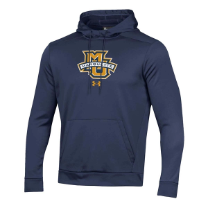 Under Armour Marquette Golden Eagles Logo Armour Fleece Pullover Hoodie