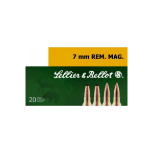 Sellier & Bellot 7mm Rem Mag 173 Gr SPCE 20/bx