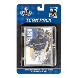 Star Card Surprise Milwaukee Brewers Team 20pk Trading Cards