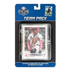 Star Card Surprise Atlanta Braves Team 20pk Trading Cards