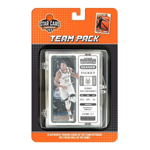 Star Card Surprise Milwaukee Bucks Team 15pk Trading Cards