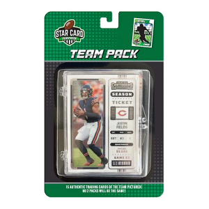 Star Card Surprise Chicago Bears Team 15pk Trading Cards